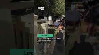 King William neighborhood yard HUGE success in San Antonio, Texas
