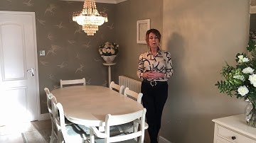 Measuring an oval table for a Wipe Easy Tablecloth