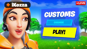 🔴 LIVE - FORTNITE CUSTOMS RIGHT NOW! (Playing With Viewers) #shorts