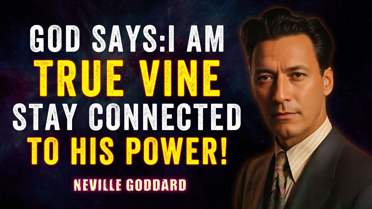 Neville Goddard | Stay in God - He is Your Source! The Secret Behind Every Manifestation