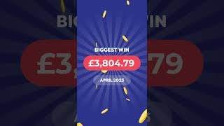 Pick My Postcode Biggest Win April 2023 | #shorts