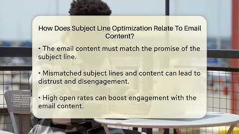 How Does Subject Line Optimization Relate To Email Content? - TheEmailToolbox.com