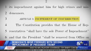 GOP senators urge Trump to resign; impeachment gains support