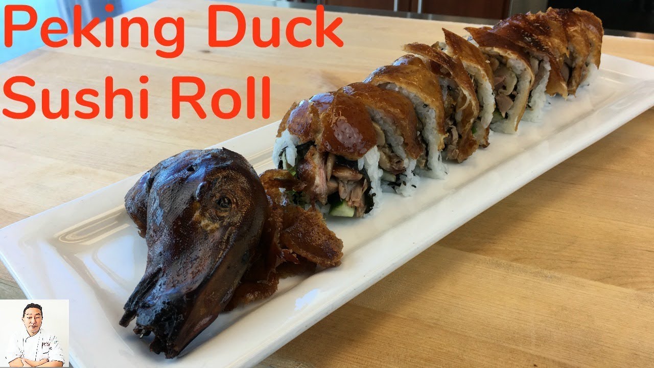 Peking Duck Sushi Roll | Never Done Before | Hiroyuki Terada - Diaries of a Master Sushi Chef