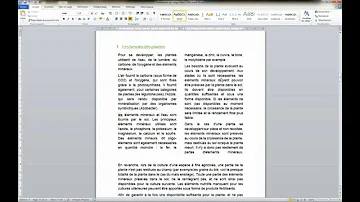 Comment mettre un texte en deux Colonnes sur Word 2010 ?