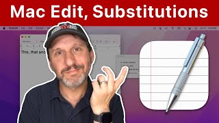 Using Editing Substitutions On a Mac Using Text Substitutions On A Mac