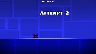 When you don't know how to play Geometry Dash but accidentally got a good run on Dash