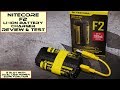 Nitecore F2 Battery Charger/Power Bank: Review & Test