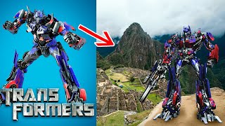 5 Transformers Captados en PERU (Machu Picchu)