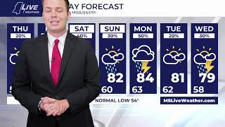 LIVE at 9: Gabe's using Storm Finder to track the latest on the storm potential this weekend