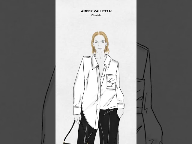 It’s all in the details. KARL LAGERFELD x Amber Valletta