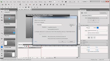 Adding Video to a Slidelet in Captivate 5