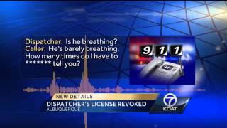 Dispatcher's License Revoked