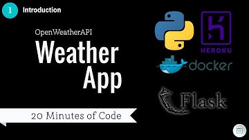 1: Intro - How to build a weather app (Python, Flask) and deploy to Heroku (Docker, GitHub Actions)