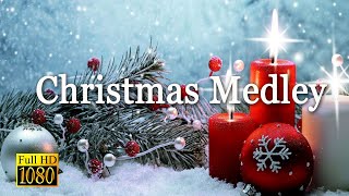 Video thumbnail of "🎅🎄⛄ Silent Night | Christmas Medley | Boney M | Lyrics | Full HD"