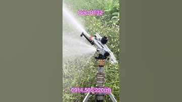 Béc BT32 cánh đập,kết nối ren đồng 42 tưới phun mưa bán kính phun xa tối đa 28m1bên #bt32 #bectuoibt