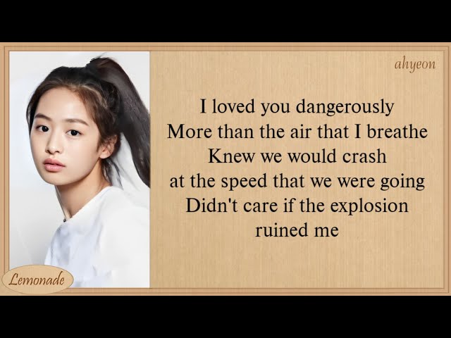 BABYMONSTER AHYEON Dangerously Lyrics class=