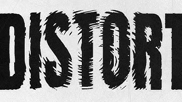 How To Distort Text In Photoshop (EASY TUTORIAL)