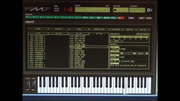 Yamaha DX7 Emulator Software - FM7 - Patch - 118   B Drum Snare