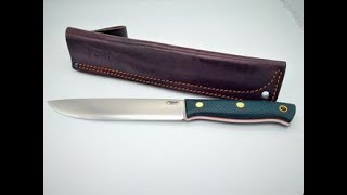 Нож XL от компании Южный Крест конвекс стальD2 часть 1 подробный обзор тесты на природе