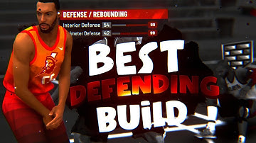 BEST CENTER BUILD ON NBA 2K20! GLASS CLEANING LOCKDOWN BUILD! DEMIGOD BUILD ON 2k20!