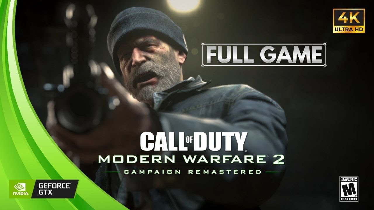[MW2] Call of Duty: Modern Warfare 2 Remastered | Full Game Walkthrough ...