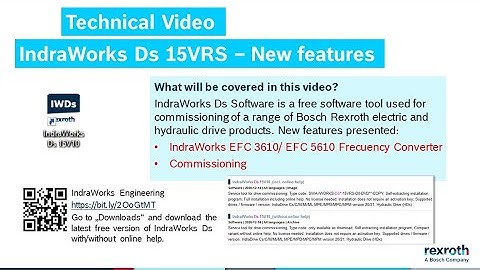 IndraWorks Ds 15VRS EFC Basic Commissioning