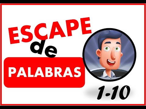 ESCAPE DE PALABRAS 🎮 | WORDS STORY EN ESPAÑOL 💥 | 1-10 DIAS | 1-10NIVELES 🔋