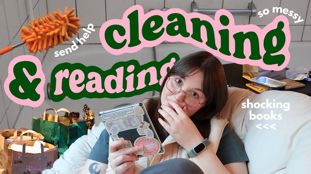reading-mystery-books-while-cleaning-up-my-adhd-mess-youtube