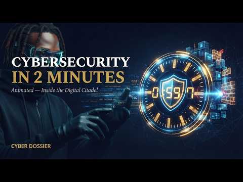 Cybersecurity explained in 2 Minutes (Animated)