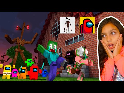 Видео: AMONG US УНИЧТОЖАЕТ MINECRAFT ШКОЛУ! АМОНГ АС в МАЙНКРАФТ ЛАЙК ТИКТОК Не засмейся ЧЕЛЛЕНДЖ Валеришка