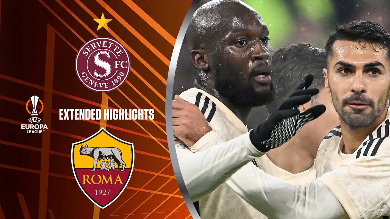 Slavia Praha vs Roma - HIGHLIGHTS