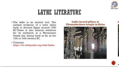 EME - Module 5 A Part 2 : Lathe Operations
