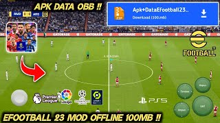 EFOOTBALL 23 Mobile | FIFA 16 Patch PES 23 | New Transfer & Best Graphis | 1.2b Offline