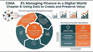 Famous Using Data to Create and Preserve Value | CIMA E1 C6 | [Summary] | #data #value #finance #business Net Worth
