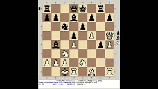 Bartelt, Max Peter Vs Naiditsch, Arkadij World Rapid Team Chess 2023, Dusseldorf Germany