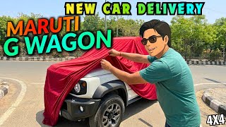 Delivery of our new 4X4 Car | Maruti Suzuki Jimny Alpha AT | #automobile #vlog #mgexplorer