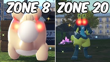 I Speedran Shiny Hunting Pokemon in EVERY Wild Zone