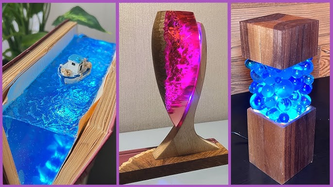 5 Most Amazing Epoxy Resin Lamps / Resin Art 