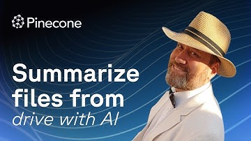 Pinecone and Zapier AI automation workflow