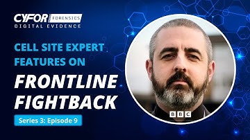 CYFOR Forensics Cell Site Expert Features on BBC Frontline Fightback