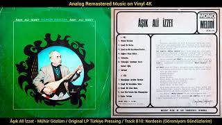 Âşık Ali İzzet - Nerdesin (Göremiyom Gündüzlerim) (Original Mono Lp Song Analog Remastered) 4K