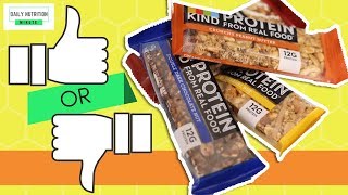KIND Protein Bars Dietitian Taste Test
