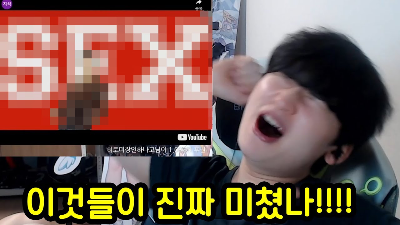 트위치 세기말 결국 미쳐버린 시청자들