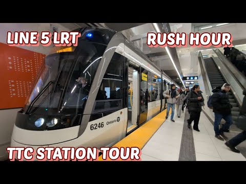 TTC Eglinton Station: A Full Tour of the New Eglinton Crosstown Hub Line 5 & Line 1
