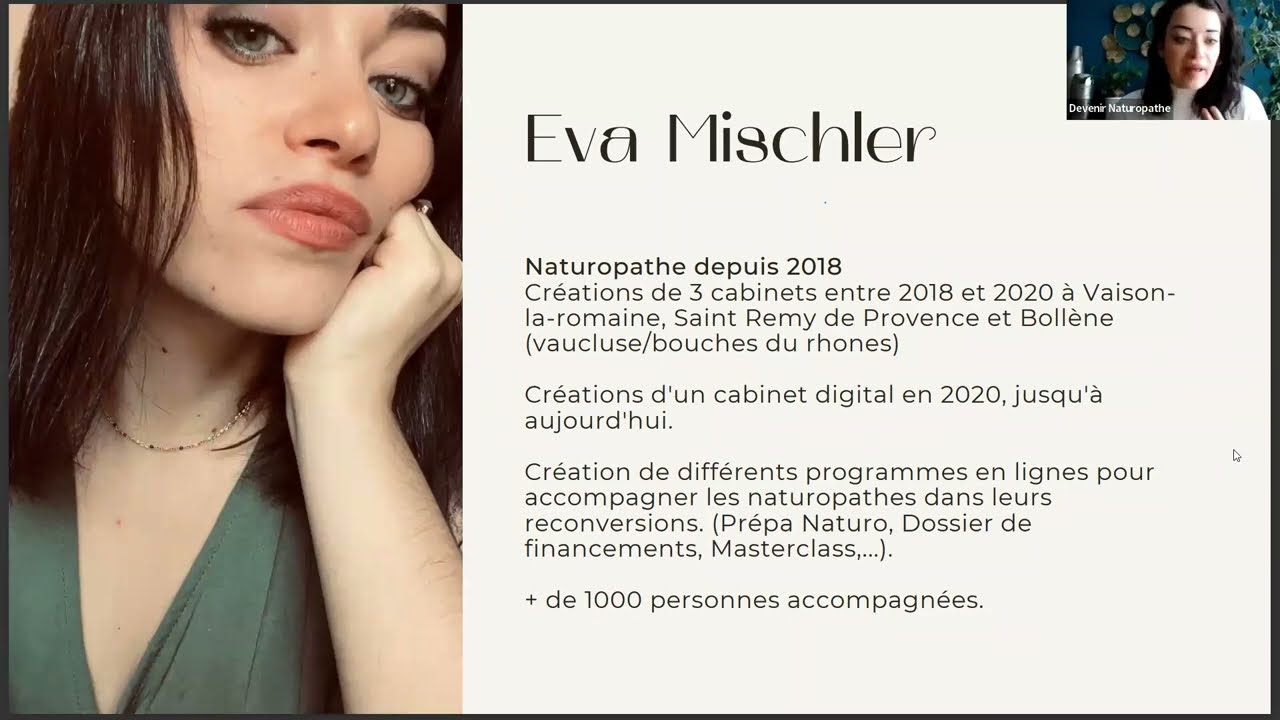 Présentation en vidéo de l'École de Naturopathie & Sophrologie
