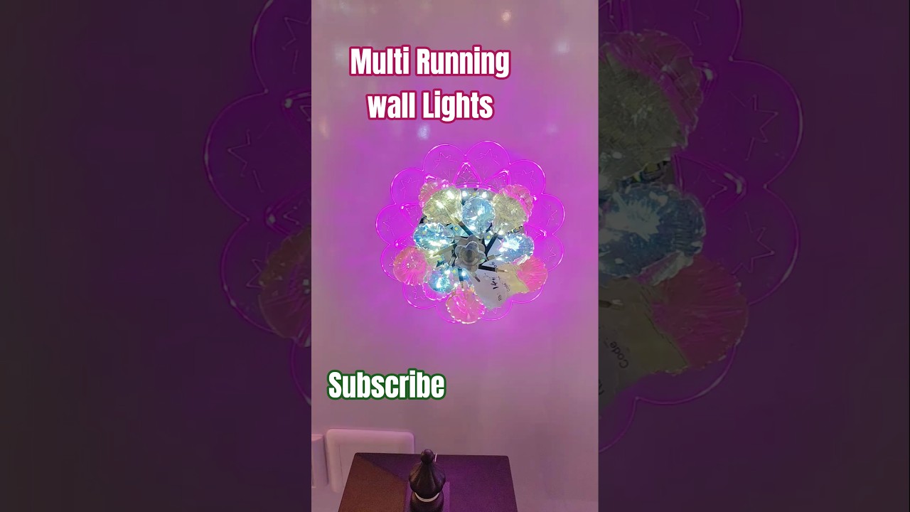 MULTI COLOR RUNNING WALL LIGHTS AVAILABLE  MODE 25168