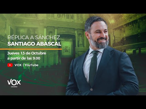 Abascal insiste a Sánchez: "Menos encuestas, y más consultas de verdad. Pregunte a los españoles"