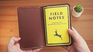 The Best Pocket Notebook Combo: Field Notes + One Star Leather Wrap