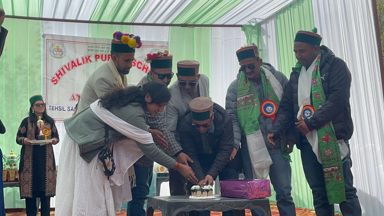 District topper (Shivalik public school sangla annual function)